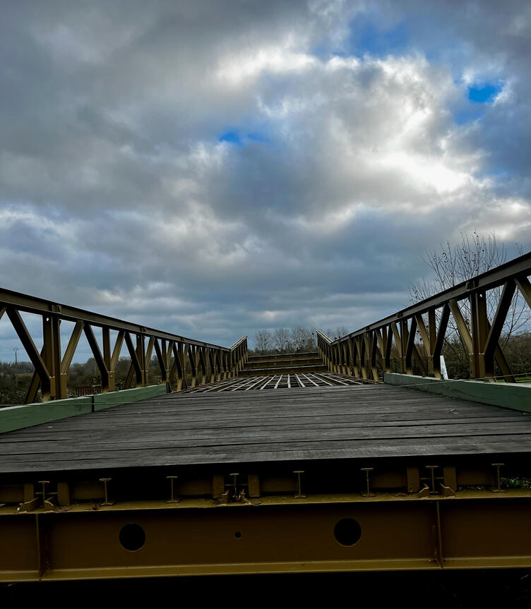 Bailey Bridge (look it up)